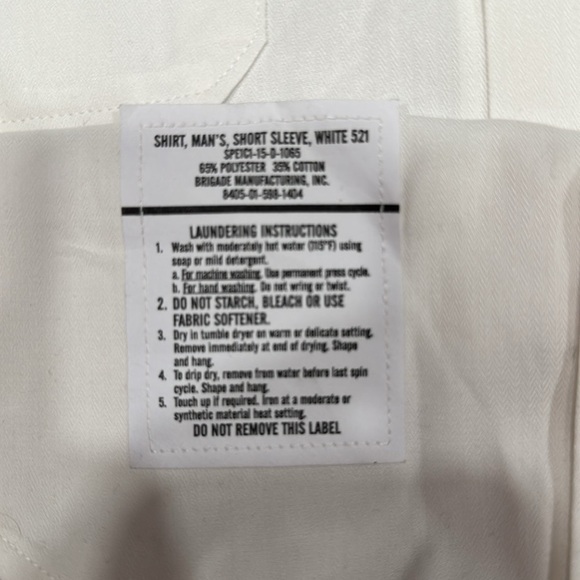 Defense logis agency button shirt - Picture 7 of 7